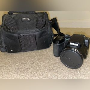 Nikon camera and care along with it, good camera just don’t need it anymore.